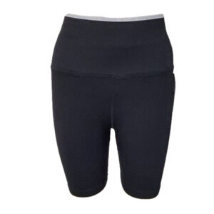 Spiritual Gangster BLACK Seamless Biker Shortie Shorts